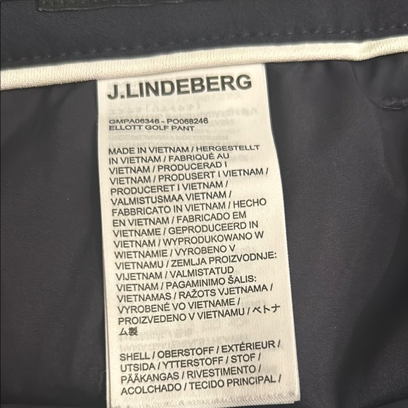 J. Lindeberg Men's dark navy Blue Dress Pants - Picture 3 of 8